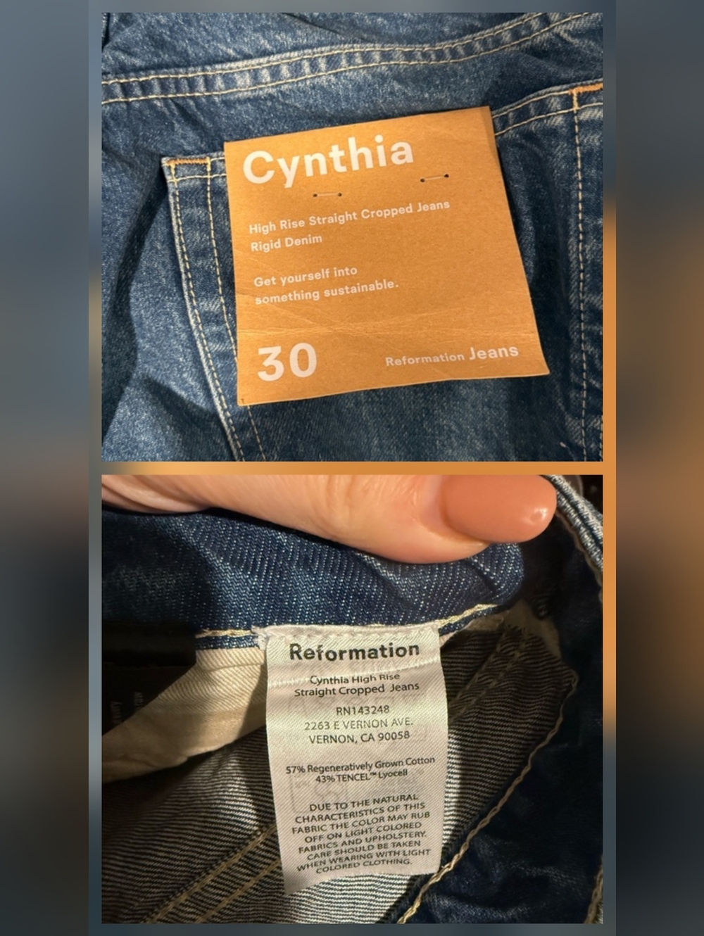 Reformation Jeans - Picture 6 of 6
